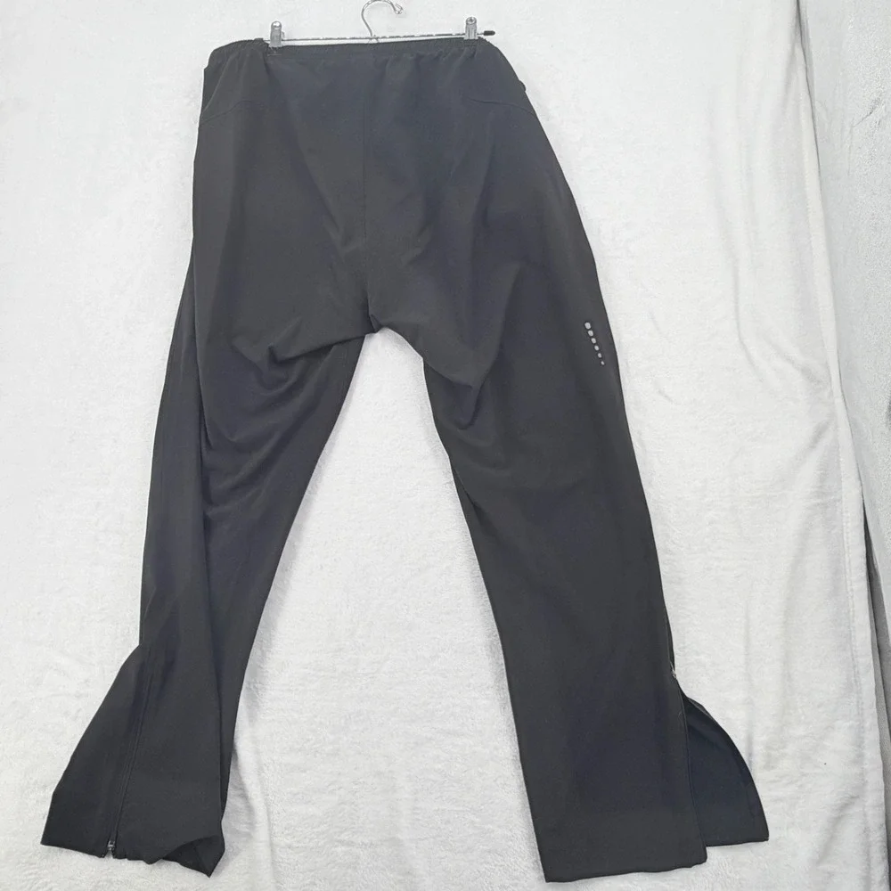 The North Face Track Pants Mens XL Black Excellent Zipper Ankle Hiking Gorpcore
